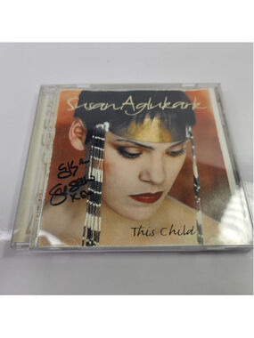SIGNED Susan Aglukark This Child CD Signed Autographed 1995 EMI Canada